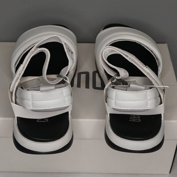 Cougar Leona White Leather Sport Sandals Size 10 NWT - Picture 6 of 10
